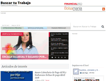 Tablet Screenshot of buscartutrabajo.com.ar